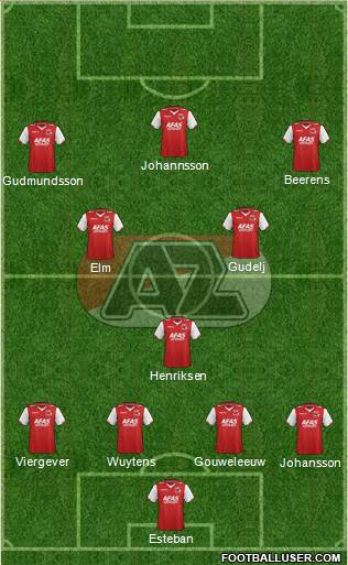 AZ Alkmaar Formation 2013