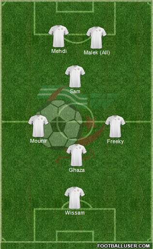 Algeria Formation 2013