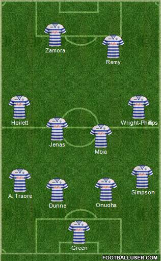 Queens Park Rangers Formation 2013