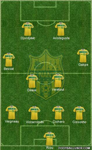 FC Nantes Formation 2013