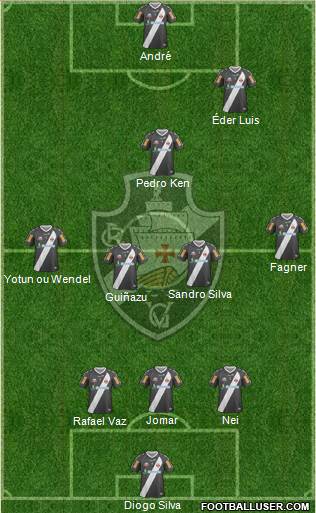 CR Vasco da Gama Formation 2013