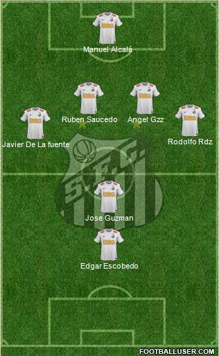 Santos FC Formation 2013