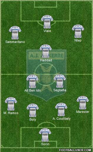 A.J. Auxerre Formation 2013