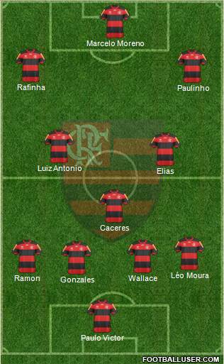 CR Flamengo Formation 2013