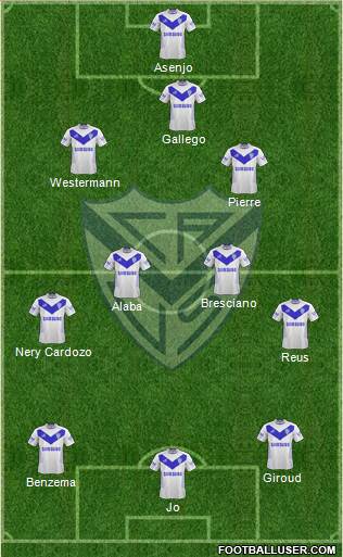 Vélez Sarsfield Formation 2013