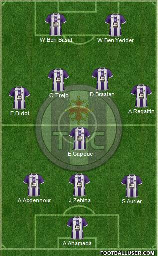 Toulouse Football Club Formation 2013