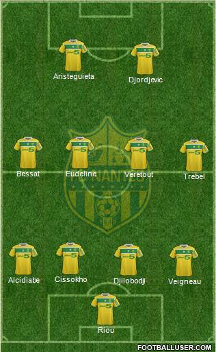 FC Nantes Formation 2013