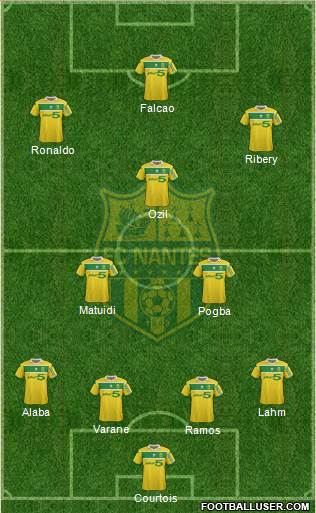 FC Nantes Formation 2013