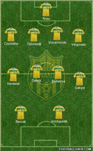 FC Nantes Formation 2013