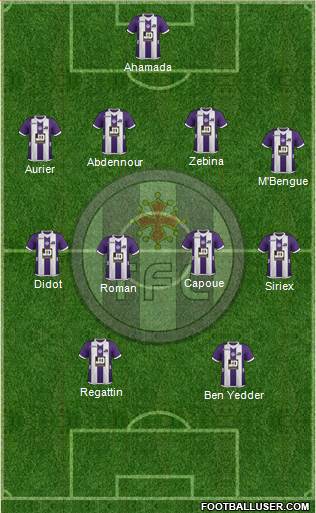 Toulouse Football Club Formation 2013