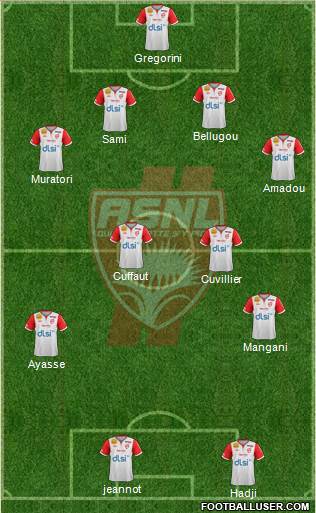 A.S. Nancy Lorraine Formation 2013