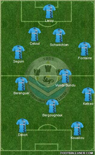 Tours Football Club Formation 2013