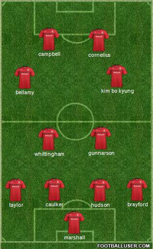 Cardiff City Formation 2013