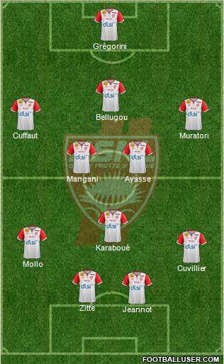 A.S. Nancy Lorraine Formation 2013