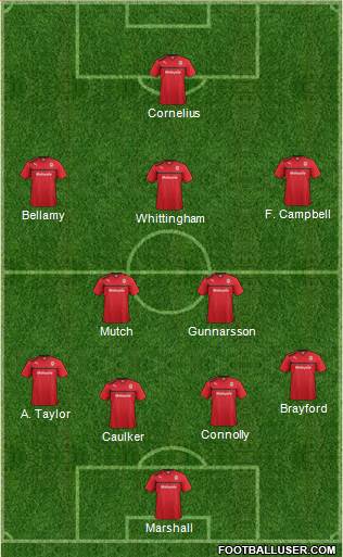 Cardiff City Formation 2013