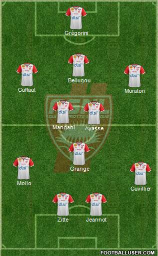 A.S. Nancy Lorraine Formation 2013