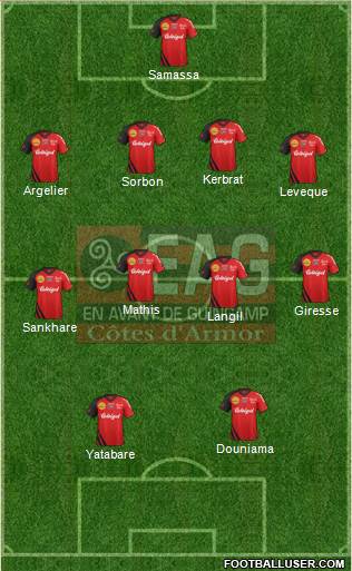 En Avant de Guingamp Formation 2013