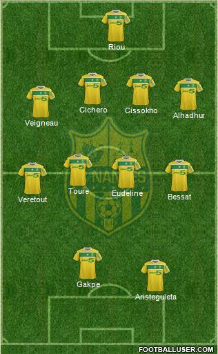 FC Nantes Formation 2013