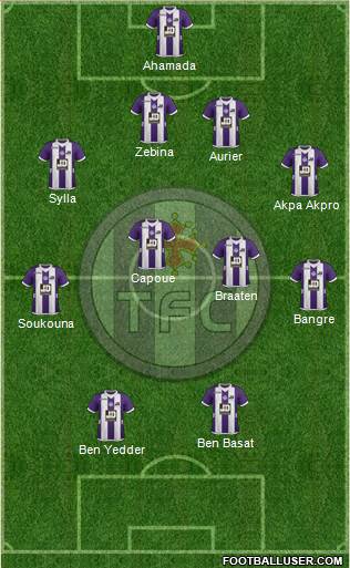 Toulouse Football Club Formation 2013