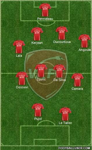 Valenciennes Football Club Formation 2013