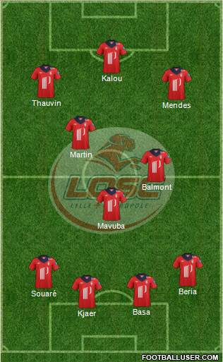 LOSC Lille Métropole Formation 2013