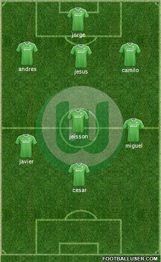 VfL Wolfsburg Formation 2013