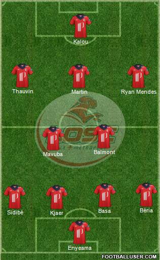 LOSC Lille Métropole Formation 2013