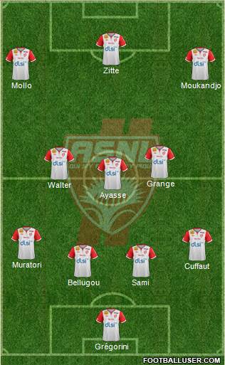 A.S. Nancy Lorraine Formation 2013