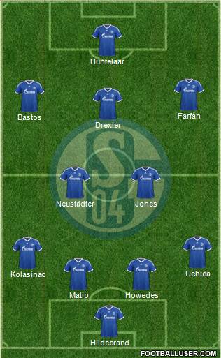 FC Schalke 04 Formation 2013