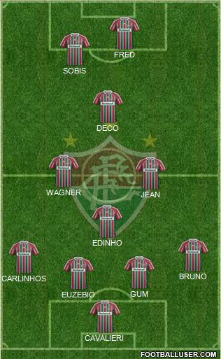 Fluminense FC Formation 2013