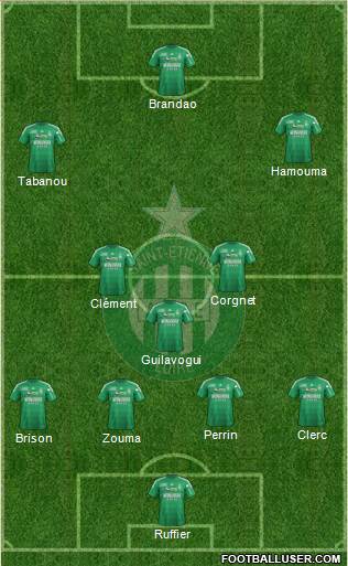 A.S. Saint-Etienne Formation 2013