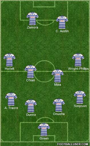 Queens Park Rangers Formation 2013