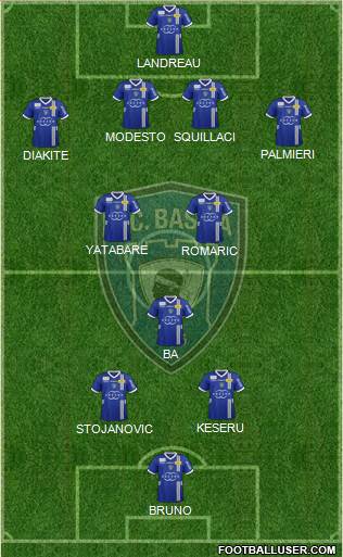 Sporting Club Bastia Formation 2013