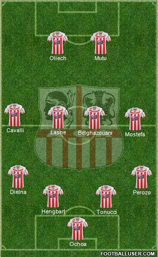 Athletic Club Ajaccien Football Formation 2013