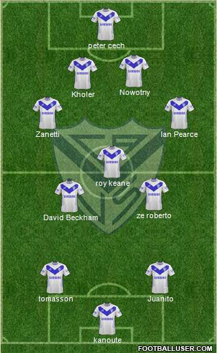 Vélez Sarsfield Formation 2013