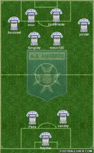 A.J. Auxerre Formation 2013