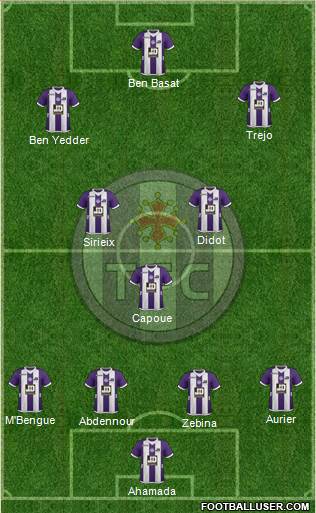 Toulouse Football Club Formation 2013