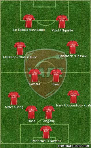 Valenciennes Football Club Formation 2013