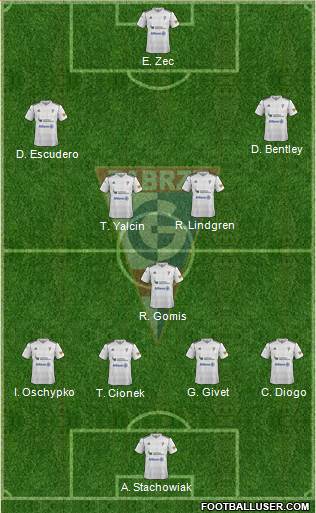 Gornik Zabrze Formation 2013