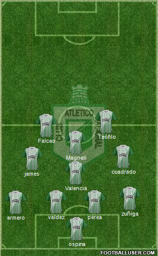 CDC Atlético Nacional Formation 2013