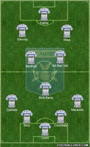 A.J. Auxerre Formation 2013