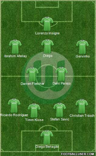 VfL Wolfsburg Formation 2013