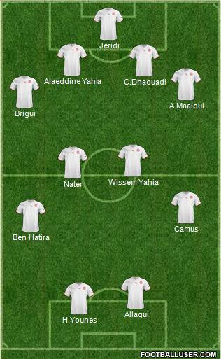 Tunisia Formation 2013