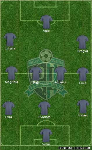 Dinamo Tbilisi Formation 2013