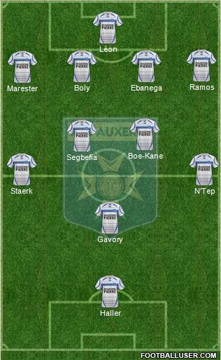 A.J. Auxerre Formation 2013