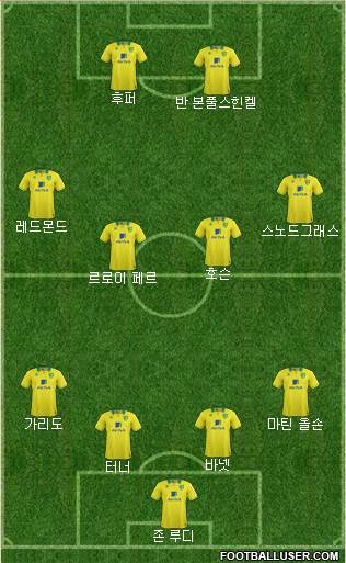 Norwich City Formation 2013