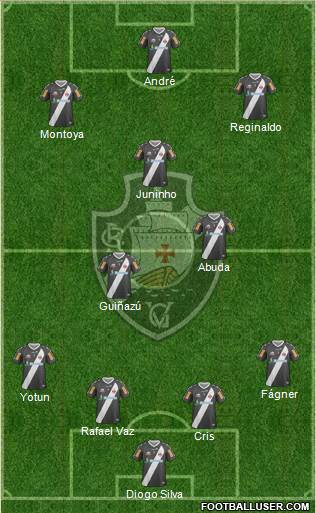 CR Vasco da Gama Formation 2013