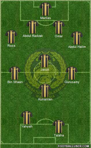 Malaysia Formation 2013