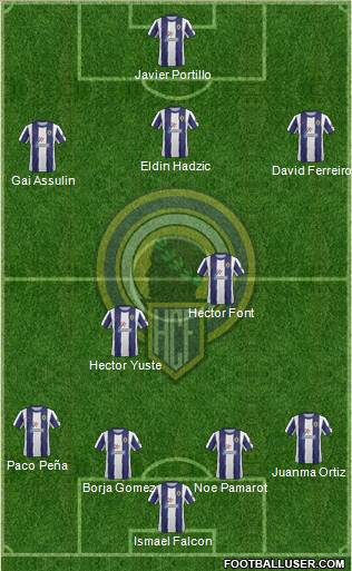 Hércules C.F., S.A.D. Formation 2013