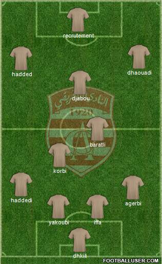 Club Africain Tunis Formation 2013